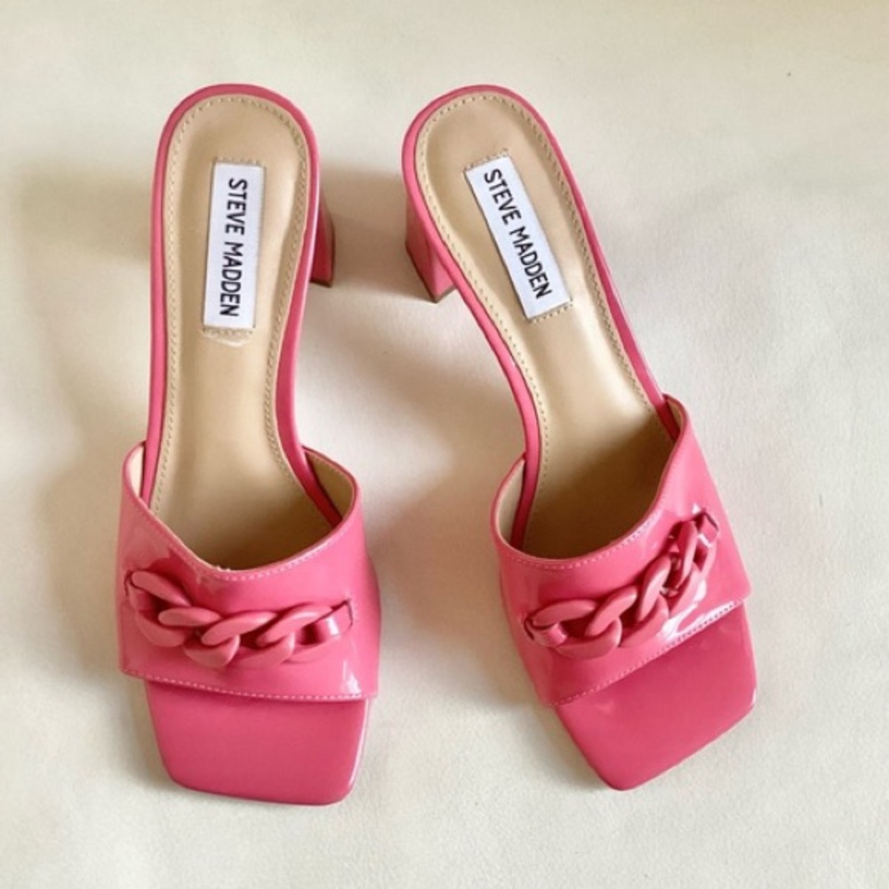 Steve Madden block heel sandals